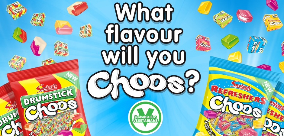 What flavour will you Choos? - Swizzels