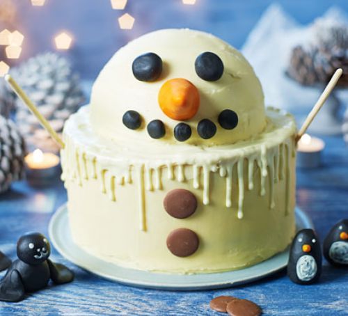 Easy wreath cake | Recipe | Christmas cake designs, Christmas cake, Bbc  good food recipes